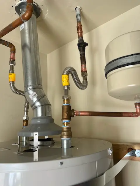 Water heater installation and plumbing repair in Meadow Point