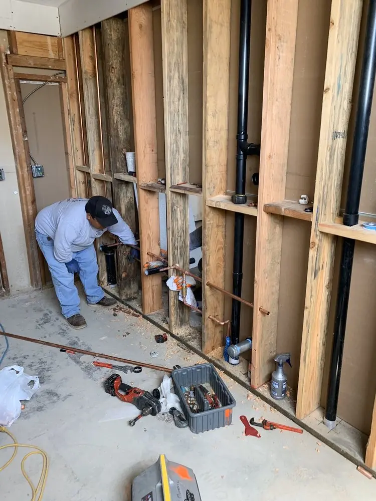 Commercial rough-in plumbing for Water Heater Replacement in Meadow Point
